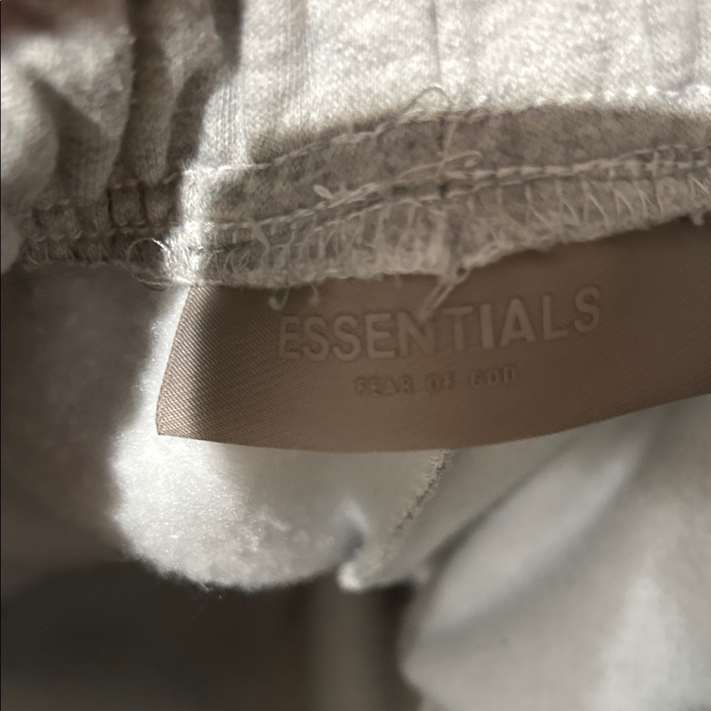 Fear of God Essentials Light Gray Joggers - Picture 5 of 5